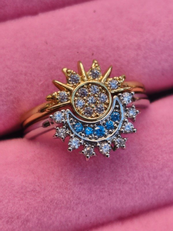 Producto - Anillos para compartir Sol y Luna - 0