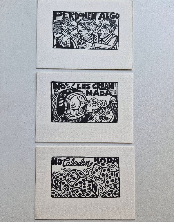 Producto - Benavídez Bedoya, Alfredo - Tres xilografías