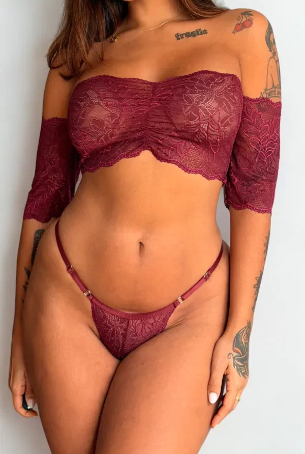 Producto - Conjunto Auren Bordo - 0