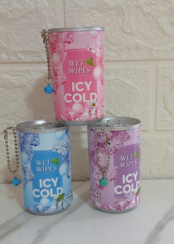 Producto - Toallitas Húmedas en Latita Colgante - Icy Cold - 0