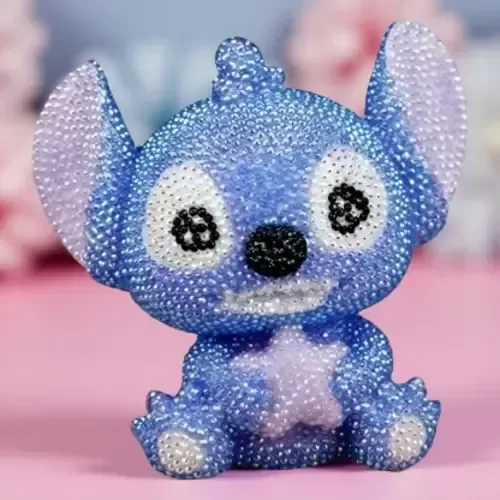 Producto - DIAMOND PAINTING ALCANCIA 20CM STITCH ESTRELLA