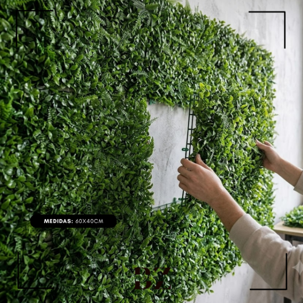 Producto - PANEL CESPED ARTIFICIAL DECORACION JARDIN 60X40 - PA001 - 0