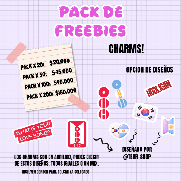 Producto - CHARMS FREEBIE
