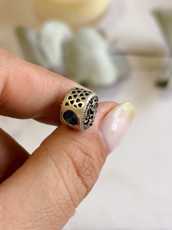 Producto - Dije Pasante con Detalles 10mm - 1