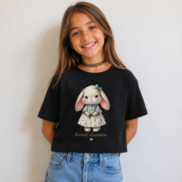 Producto - REMERA PUPERA - ESTAMPADA (NEGRA) - 1