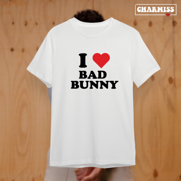Producto - Remeron oversize- I love bad bunny