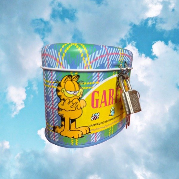 Producto - alcancia Garfield sin abrir 90