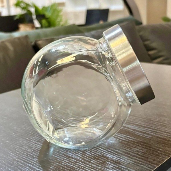 Producto - Frasco De Vidrio Con Tapa Acero 5363