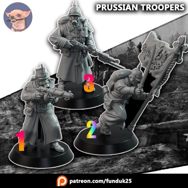Producto - Soldados Prusianos c/u