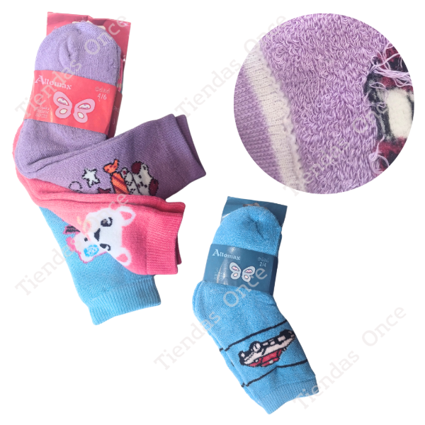 Producto - Medias termicas de niños - Por docena