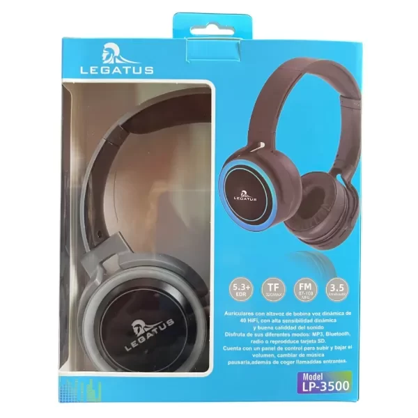 Producto - Auriculares Bluetooth Vincha Legatus LP-3500