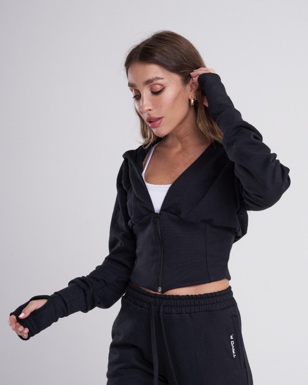 Producto - Campera CORSET negro TY