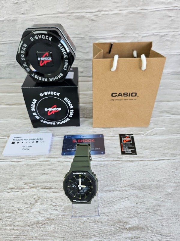 Producto - G-SHOCK SUMERGIBLE AAA VERDE