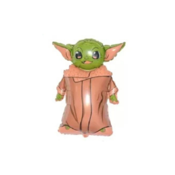 Producto - Siluetas globlos metalizados YODA 70cm