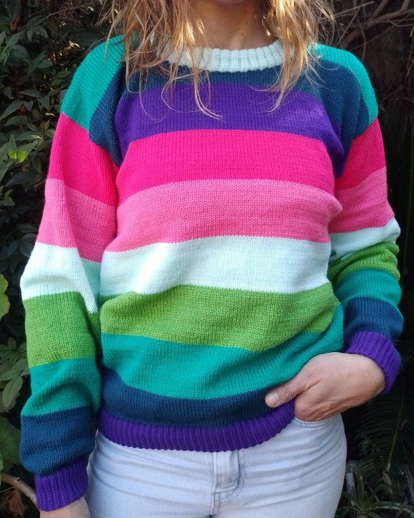 Producto - Sweater Aurora Boreal (Talle M)