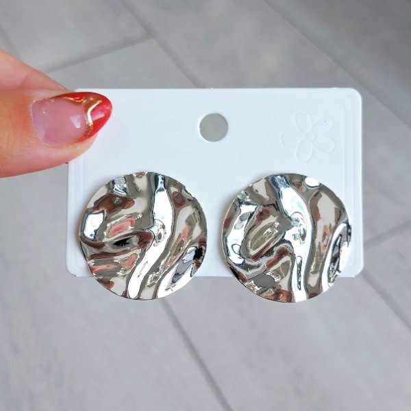 Producto - Aros.pasantes circulo abollado