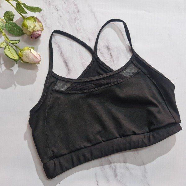 Producto - Top microtul negro - talle 2