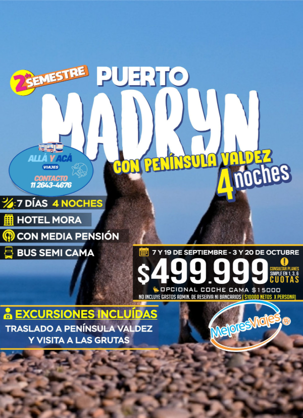 Producto - Puerto Madryn Septiembre