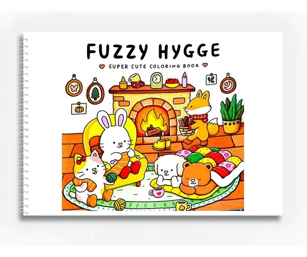Producto - Fuzzy Hygge - Libro Anillado - A4