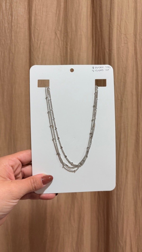 Producto - CADENITA PLATEADA 4