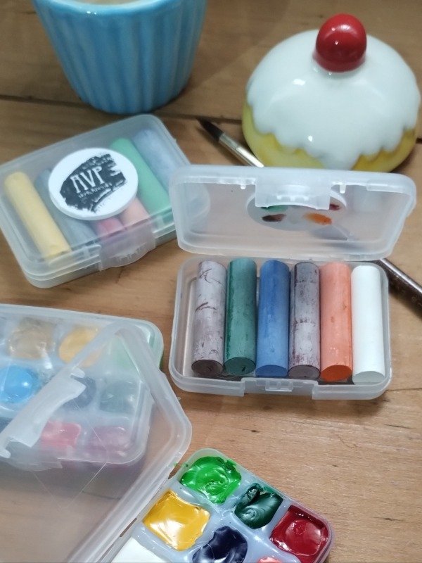 Producto - Paleta de pasteles acuarelables