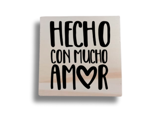 Producto - Sello Manual #21 - Hecho con mucho amor