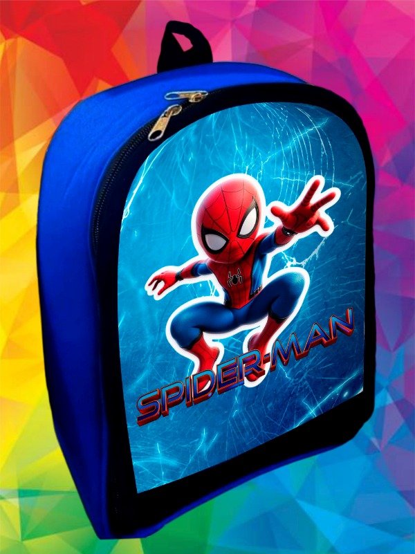 Producto - Plantilla para Set de Jardín y Mochilas FullPrint Spiderman - 3