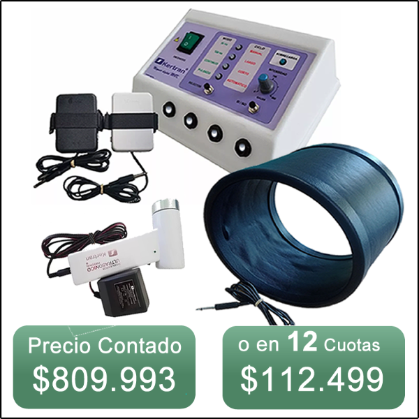 Producto - KIT KINESIOLOGICO - Magneto + Tunel + Ultrasonido Portatil - KERTRAN