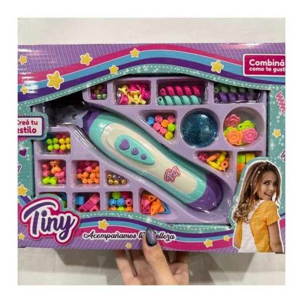 Producto - MAQUINA DE HACER TRENSAS CON MOSTASILLAS EN CAJA 55259