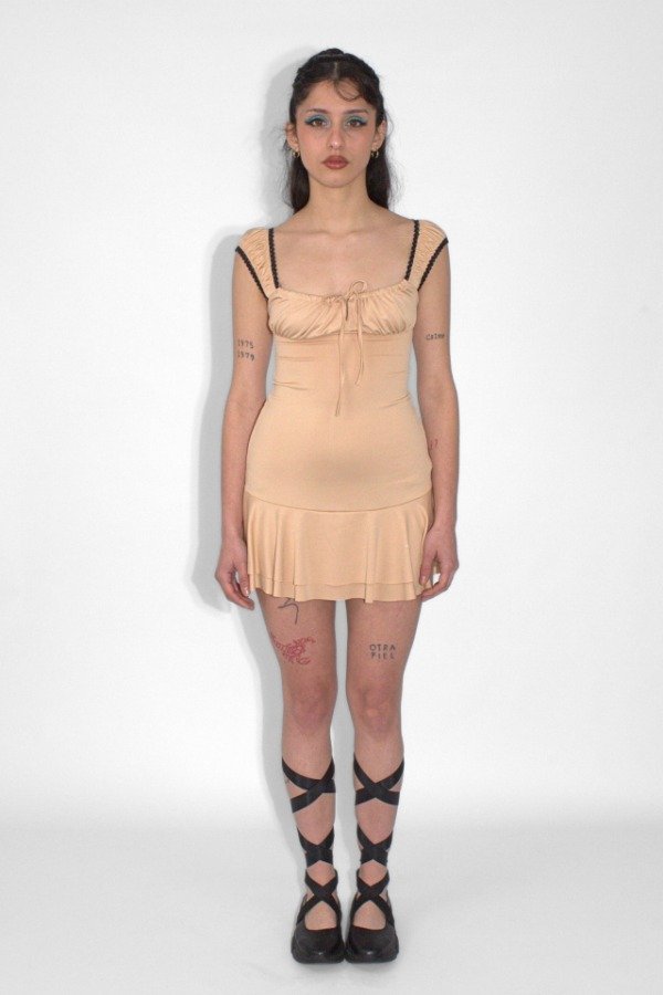 Producto - Vestido Mía Camel