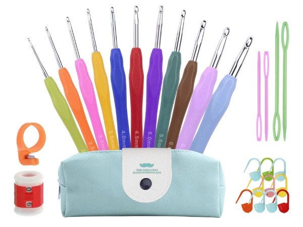Producto - Set Crochet en Pack Aguamarina