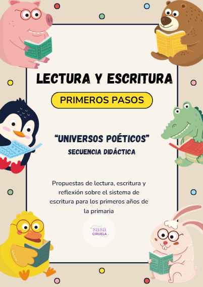 Producto - UNIVERSOS POÉTICOS - LECTURA Y ESCRITURA, PRIMEROS PASOS