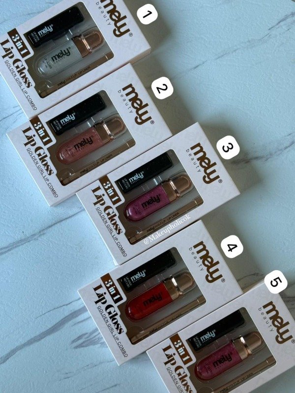 Producto - COMBO GOLDEN GIRL LIP 3 EN 1 - MELY