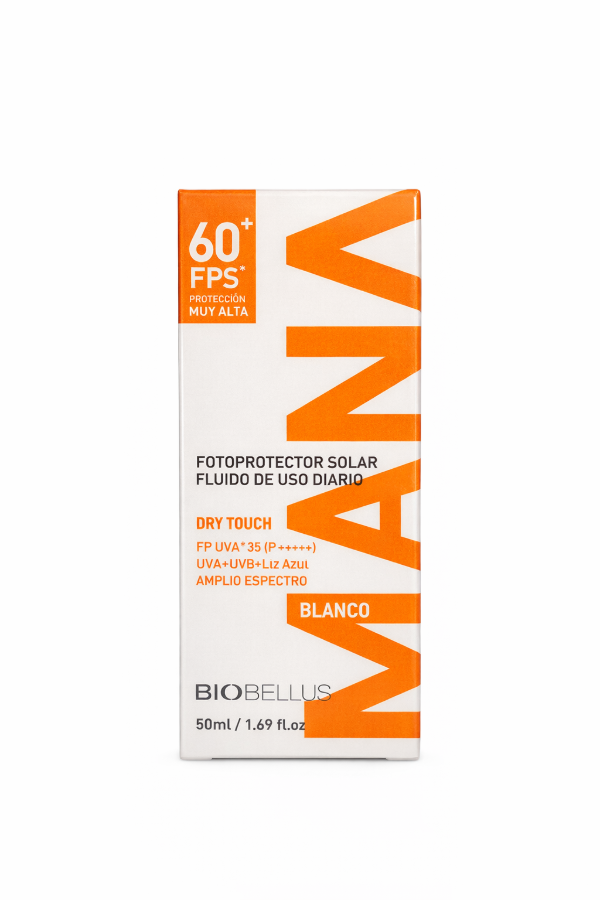 Producto - Protector solar 60+ FPS - FP UVA 35 / Tono Blanco