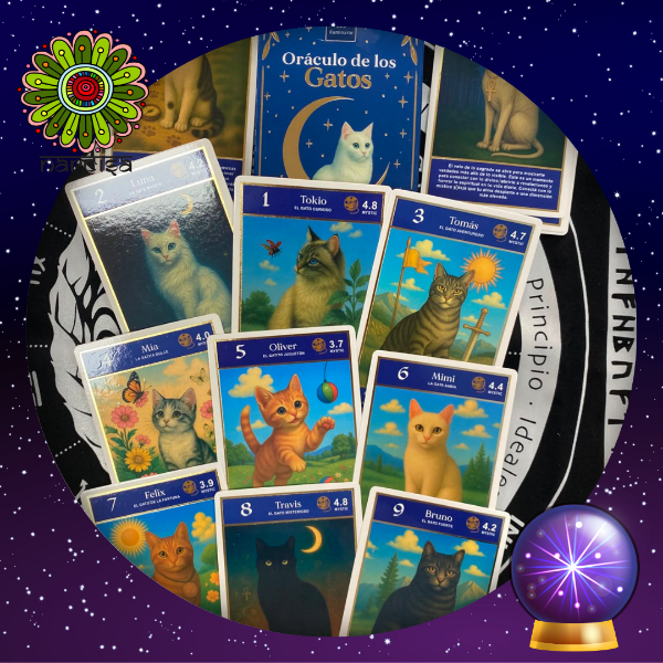 Producto - Oráculo de los gatos - Iluminarte