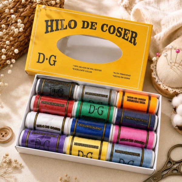 Producto - Swt x12 Hilos de Coser en Cajita EB
