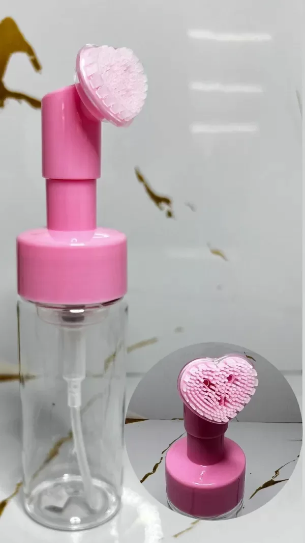Producto - Espumador Rosa con cepillo de silicona