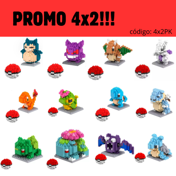 Producto - Mini Bloques Para Armar Pokemon Micro Bricks Importadas