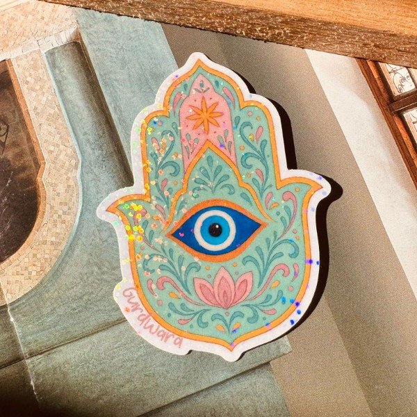 Producto - Sticker Hamsa Laminado