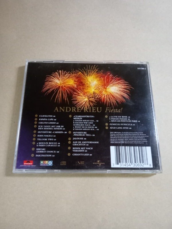 Producto - Fiesta - André Rieu - Polydor 1999 - 1