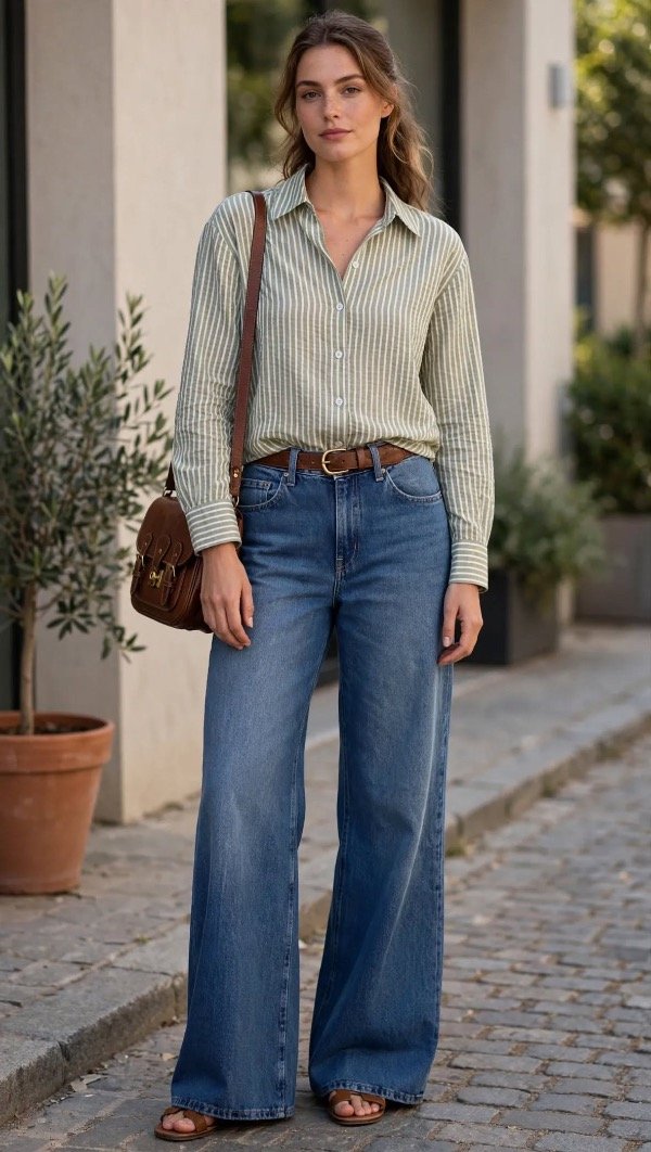 Producto - CAMISA OVERSIZE RAYADA (3 modelos) - 8