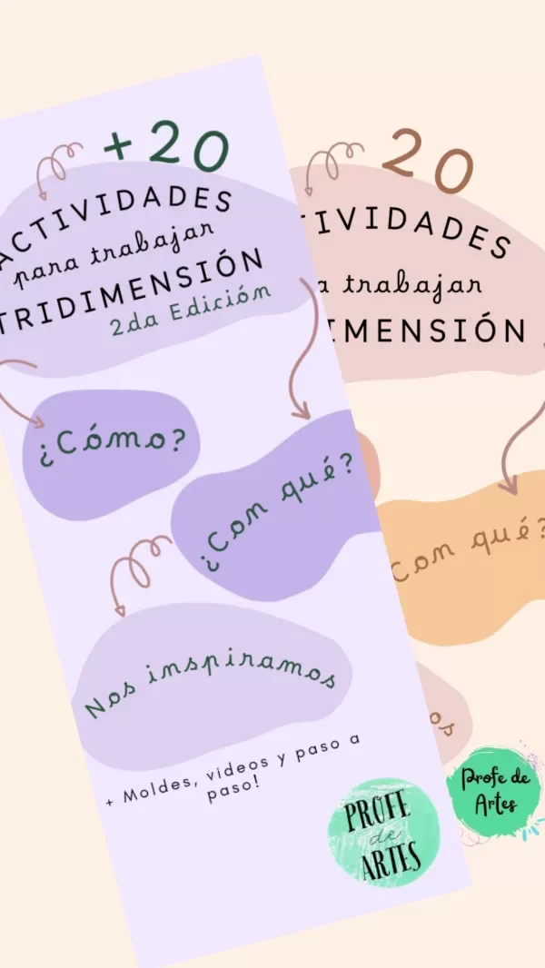 Producto - Paquete ACTIVIDADES DE TRIDIMENSIÓN