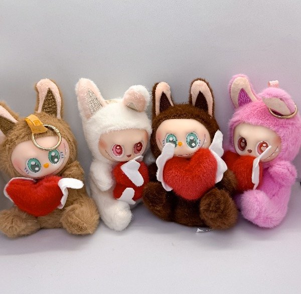 Producto - Muñec Labubu llavero de peluche con música (surtido)