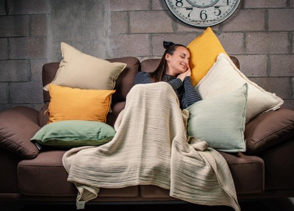 Producto - MANTAS- PIE DE CAMA- GASA RUSTICA