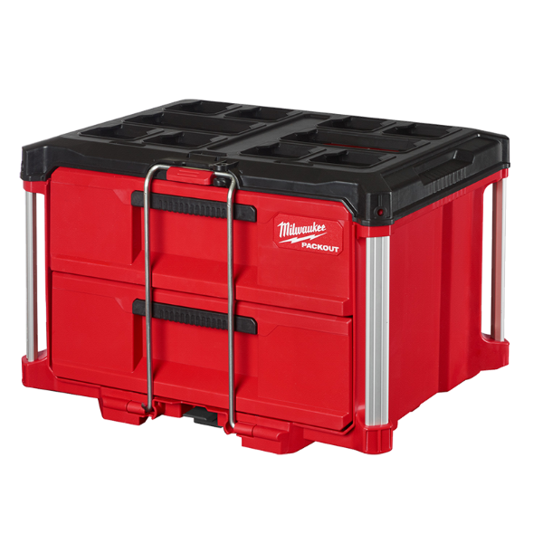 Producto - Cajonera 2 Cajones con Barra de Seguridad y Bloqueo Packout 4822-8442