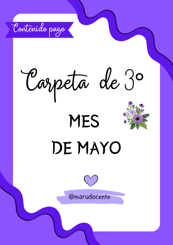 Producto - ACTIVIDADES MAYO TERCERO 4 AREAS