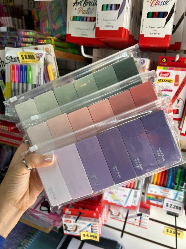 Producto - Maxi Cintas Correctoras Gama Pastel