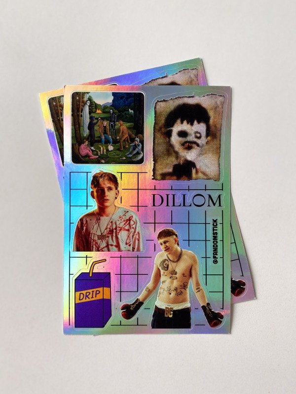 Producto - Dillom - Plancha de Stickers