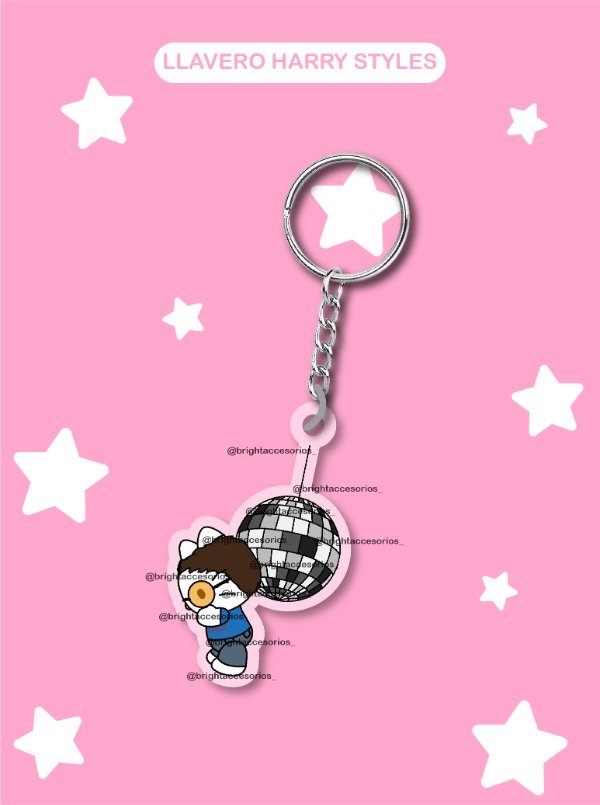 Producto - Llavero Kitty Harry Styles Kiss All The Time, Disco Occasionally