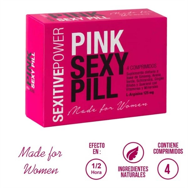 Producto - PINK SEXY PILL VIGORIZANTE FEMENINO